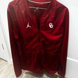 Medium Jordan Brand Oklahoma Sooners Fall/Spring Jacket